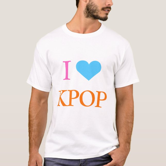T-shirt Chemise d'I (coeur) KPOP (Devant)