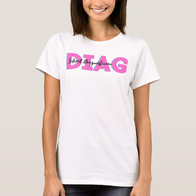 T-shirt Chemise diagnostique | Chemise DIAG | Diagnostic s (Devant)