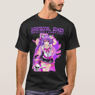 T-shirt Chemise dimensionnelle d'Anime de Schizm des