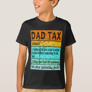 T-shirt Chemise D'Impôt Papa S Pour Hommes Meilleure Défin