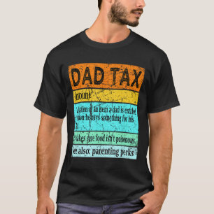 T-shirt Chemise D'Impôt Papa S Pour Hommes Meilleure Défin