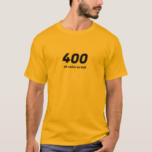 T-shirt Chemise d'impression 400