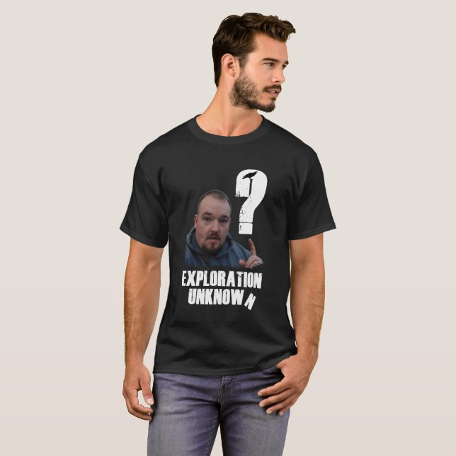 T-shirt Chemise d'inconnu d'exploration (Devant entier)