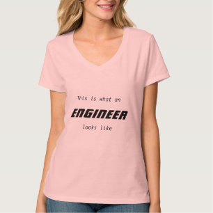 T-shirt Chemise d'ingénieur de femme