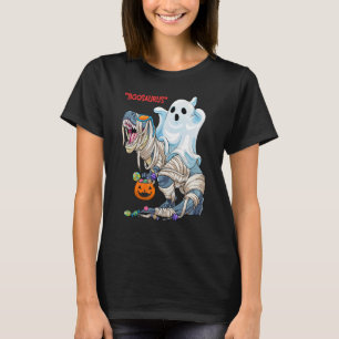 T-shirt Chemise Dinosaur - Zombie T-Rex Éffrayant