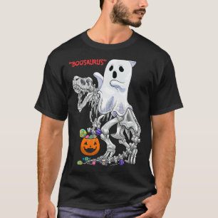 T-shirt Chemise Dinosaure pour l'équitation fantôme - Skel