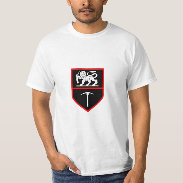 T-shirt Chemise d'insignes d'armée de Rhodesian (Devant)