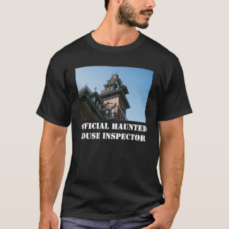 T-shirt Chemise d'inspecteur hantée par fonctionnaire de