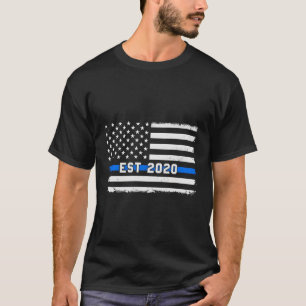 T-shirt Chemise Diplômée De L'Académie De Police 2020 Pour