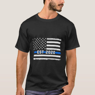 T-shirt Chemise Diplômée De L'Académie De Police 2020 Pour