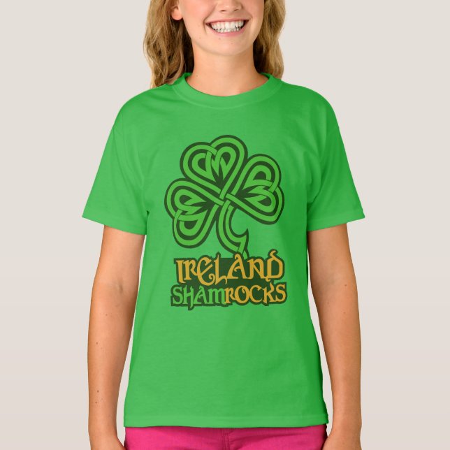 T-shirt Chemise d'Irlande - choisir style & couleur (Devant)