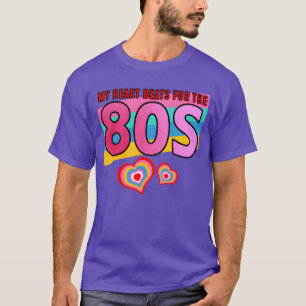 T-shirt chemise disco rétro années 80 vintage fete 80