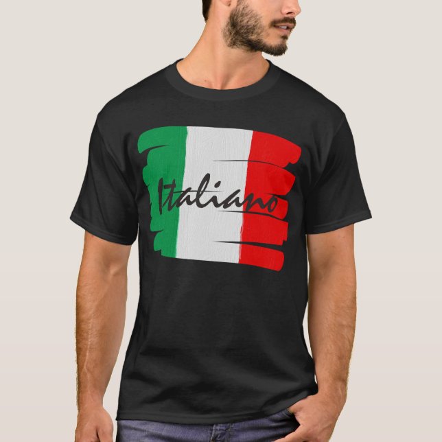 T-shirt Chemise d'Italiano (Devant)