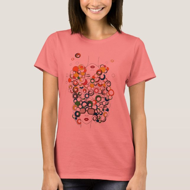 T-shirt Chemise Divas Colorée (Devant)