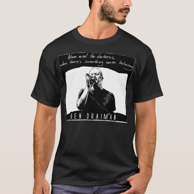 T-shirt Chemise d'obscurité de Ben Draiman (Devant)