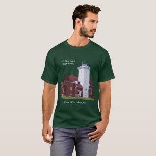 T-shirt Chemise d'obscurité de phare de point de 40 mille