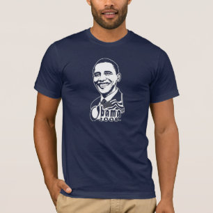 T-shirt Chemise d'obscurité du portrait 2008 d'Obama
