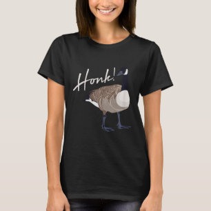 T-shirt Chemise d'oie canadienne Chandail drôle mignon Cha