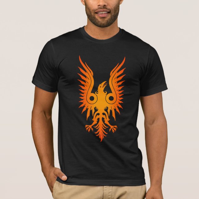 T-shirt Chemise d'oiseau du feu (Devant)