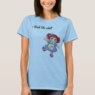 T-shirt chemise doll design