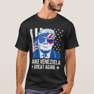 T-shirt Chemise Donald Trump Drôle Trump Faire Venezuela G