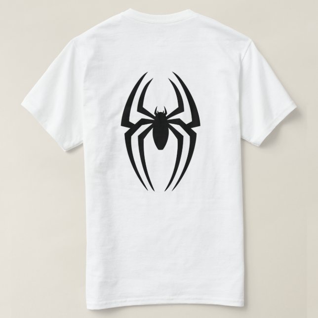 T-shirt chemise dos araignée (Design dos)