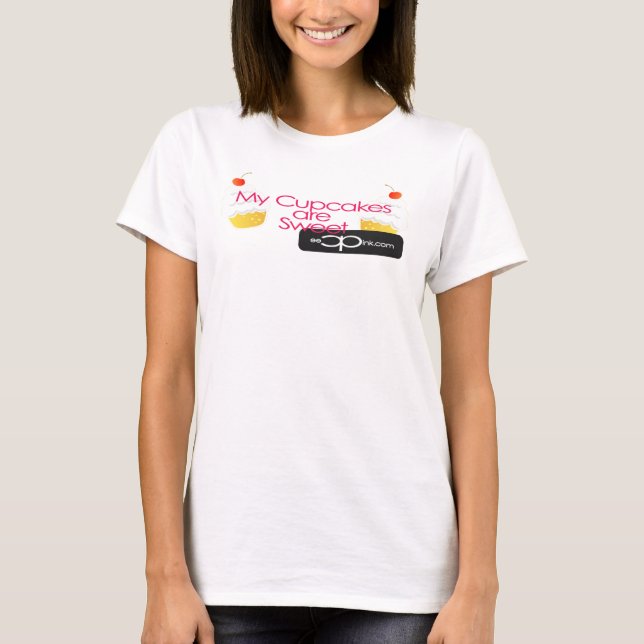 T-shirt Chemise douce de petits gâteaux (Devant)
