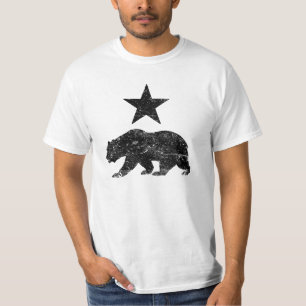T-shirt Chemise d'ours affligée par République et d'éto