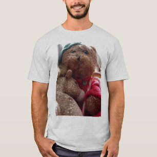 T-shirt chemise d'ours et de cheval
