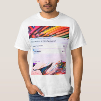 T-shirt chemise d'outil d'art