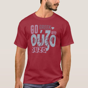 T-shirt Chemise d'OUZO - choisissez le style et la couleur