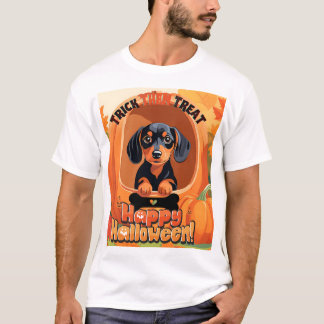 T-shirt Chemise Doxie Halloween