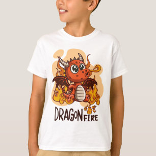T-shirt Chemise Dragon Fire