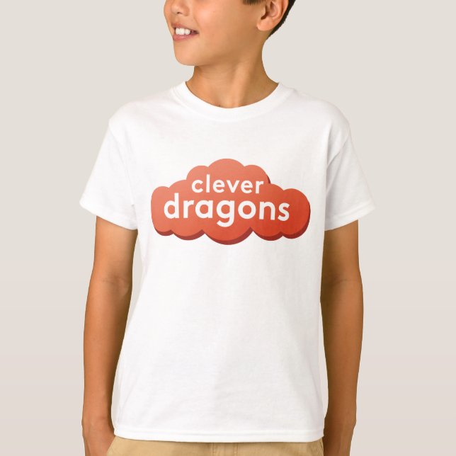 T-shirt Chemise Dragons Intelligente (Devant)