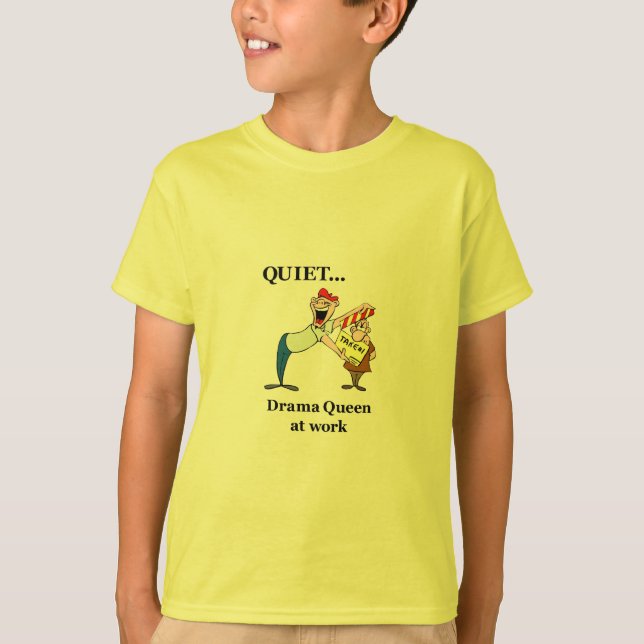 T-shirt Chemise Drama Queen (Devant)