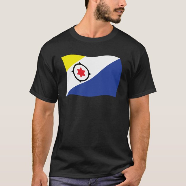 T-shirt Chemise Drapeau Bonaire (Devant)