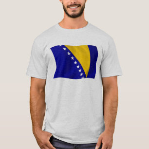 T-shirt Chemise Drapeau de Bosnie-Herzégovine