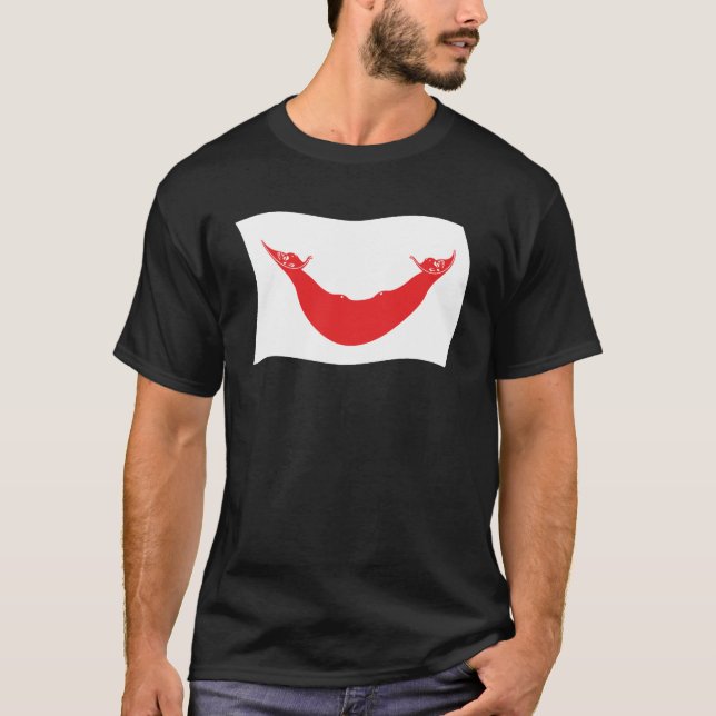 T-shirt Chemise drapeau de Rapa Nui (Devant)