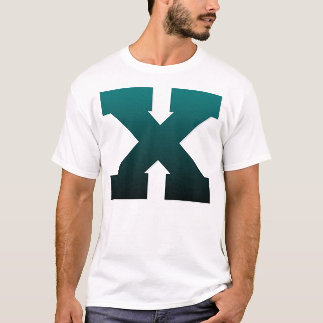 T-shirt chemise droite géante de bord de xedge4lifex X (Devant)