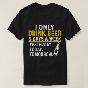 T-shirt Chemise Drôle, Amateurs De Bière