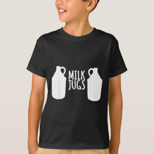 T-shirt Chemise drôle d'allaitement - Soutien des pots de 