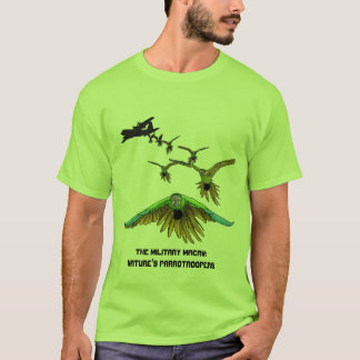 T-shirt Chemise drôle d'ara de Parrotrooper de
