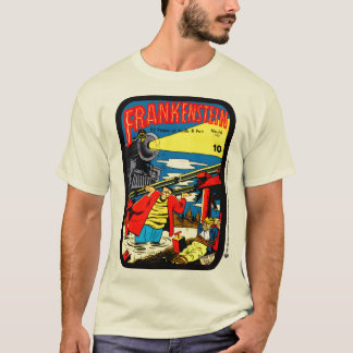 T-shirt Chemise drôle de bande dessinée Frankenstein des a