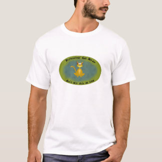 T-shirt Chemise drôle de berger professionnel de chat