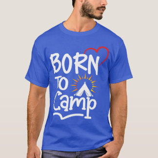 T-shirt Chemise drôle de camping tee drôle de camping de c