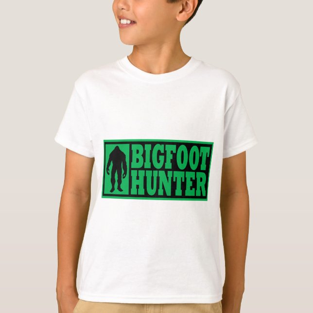 T-shirt Chemise drôle de CHASSEUR de BIGFOOT - conclusion (Devant)