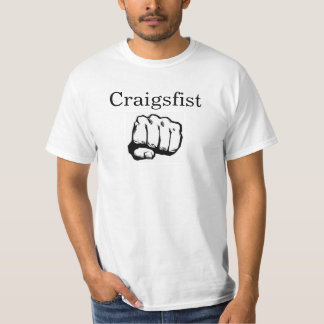 T-shirt chemise drôle de Craigslist