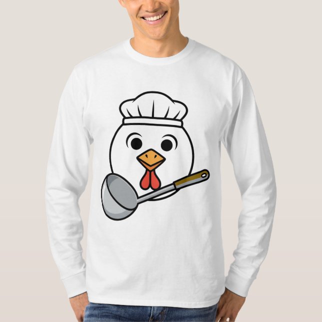 T-shirt Chemise drôle de dame de déjeuner, Tee de cafétéri (Devant)