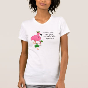 T-shirt Chemise drôle de Flamant rose