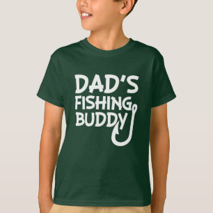 T-shirt Chemise drôle de garçons d'ami de la pêche du papa